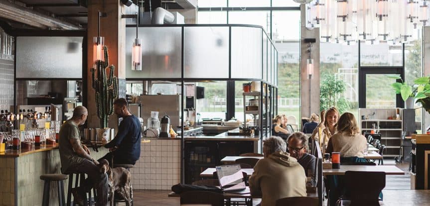 miss Scarlett restaurant interieur Amsterdam Zuidoost